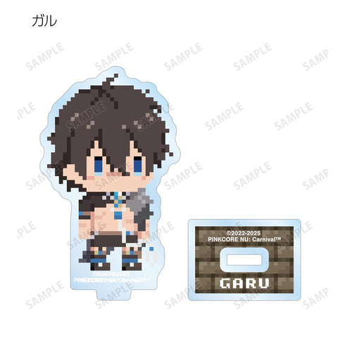 『NU: カーニバル』トレーディングドット絵アクリルスタンド(単位/BOX)